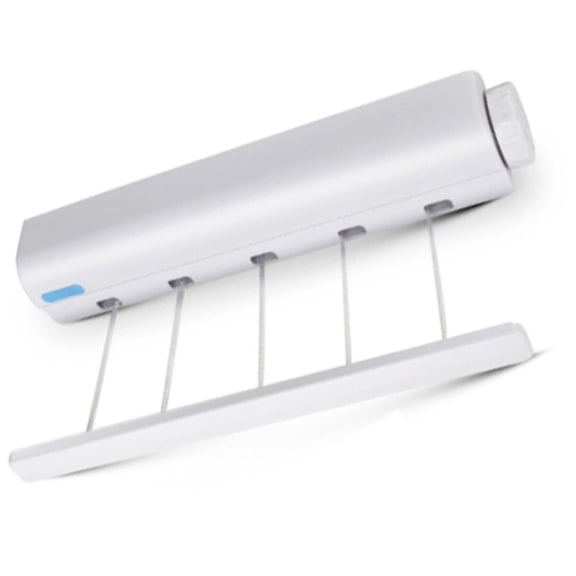 Retractable Clothesline, Automatic Laundry Drying Rack, Heavy Duty Clothes Line Outdoors & Indoors, for Bathrooms, Patios, Balconies, or Utility Rooms