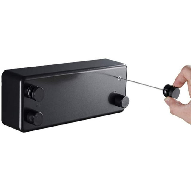 Retractable Clothesline, Heavy Duty Indoor Outdoor Clothesline, Double