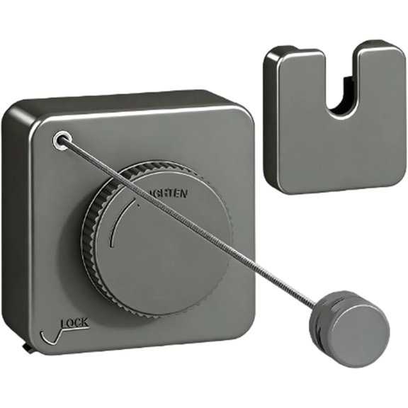 Retractable Clothesline Indoor,13.8 Feets Clothes Line Retracting Laundry Drying Line Heavy Duty