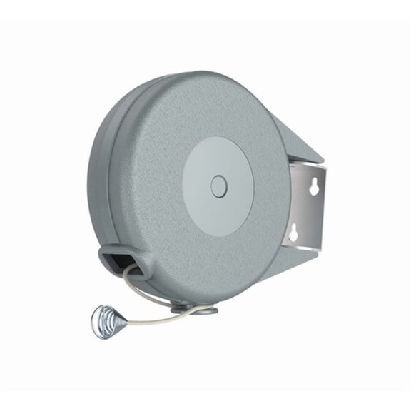 Retractable Clothesline - Portable Heavy Duty Indoor and Outdoor Washing Line - 39.4 Feet/49.2 Feet PVC Retracting Clothes Line with Wall Mount Hang The Wet Dry Clothing Laundry - Easy Installation