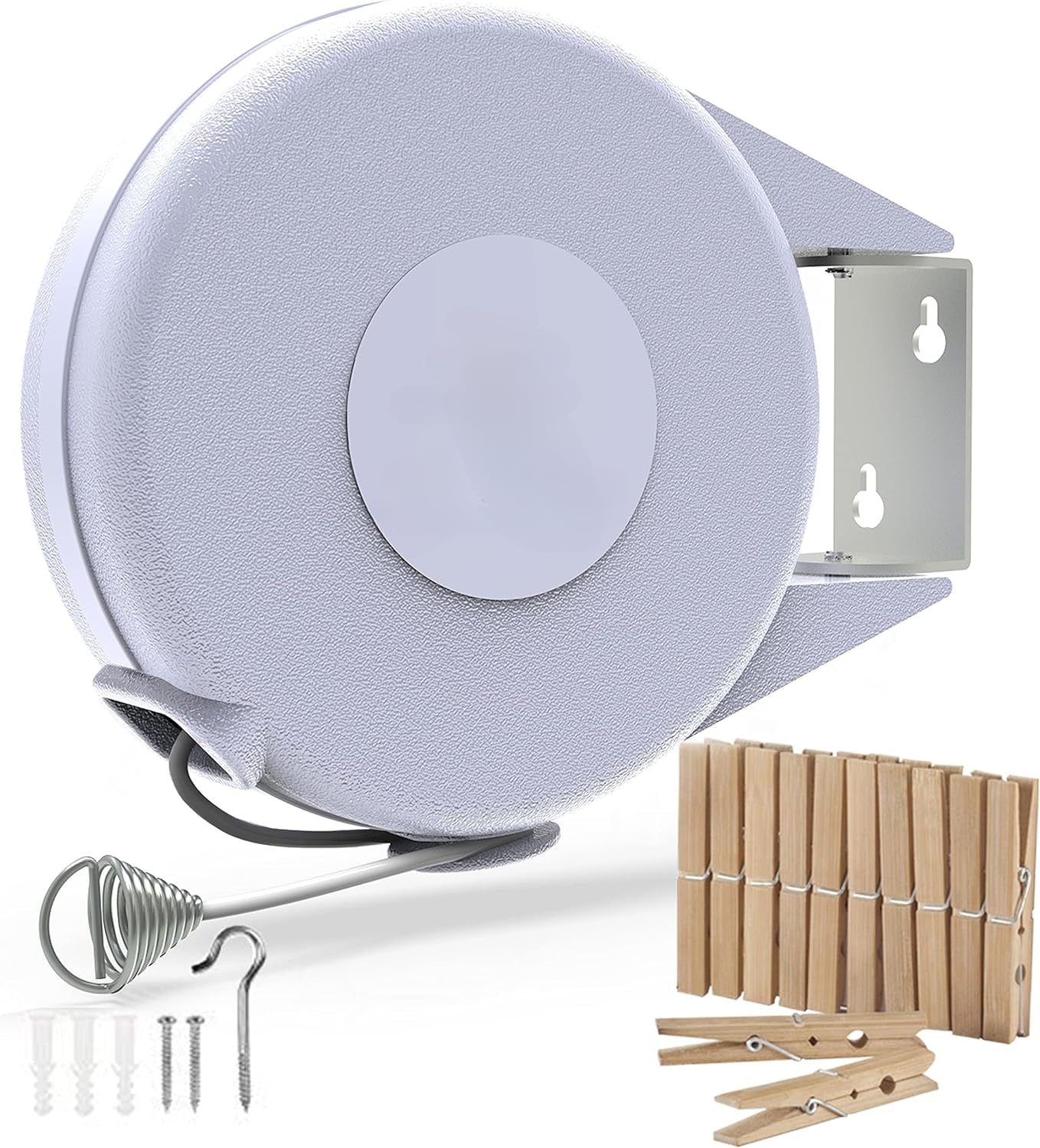 Retractable Clothesline Portable Heavy Duty Indoor and Outdoor