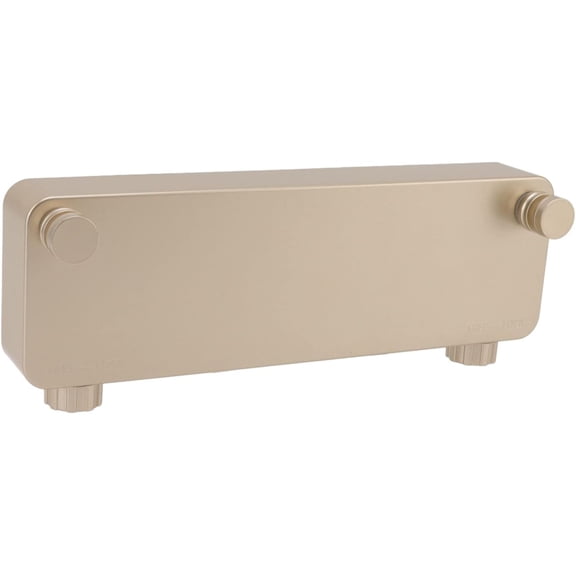 Retractable Clothesline, Retractable Laundry Line Double Stainless Steel Clothes Line Retracting Wall Mount Clothes Drying Line with Lock for Indoor Outdoor, 17 Ft (Gold)