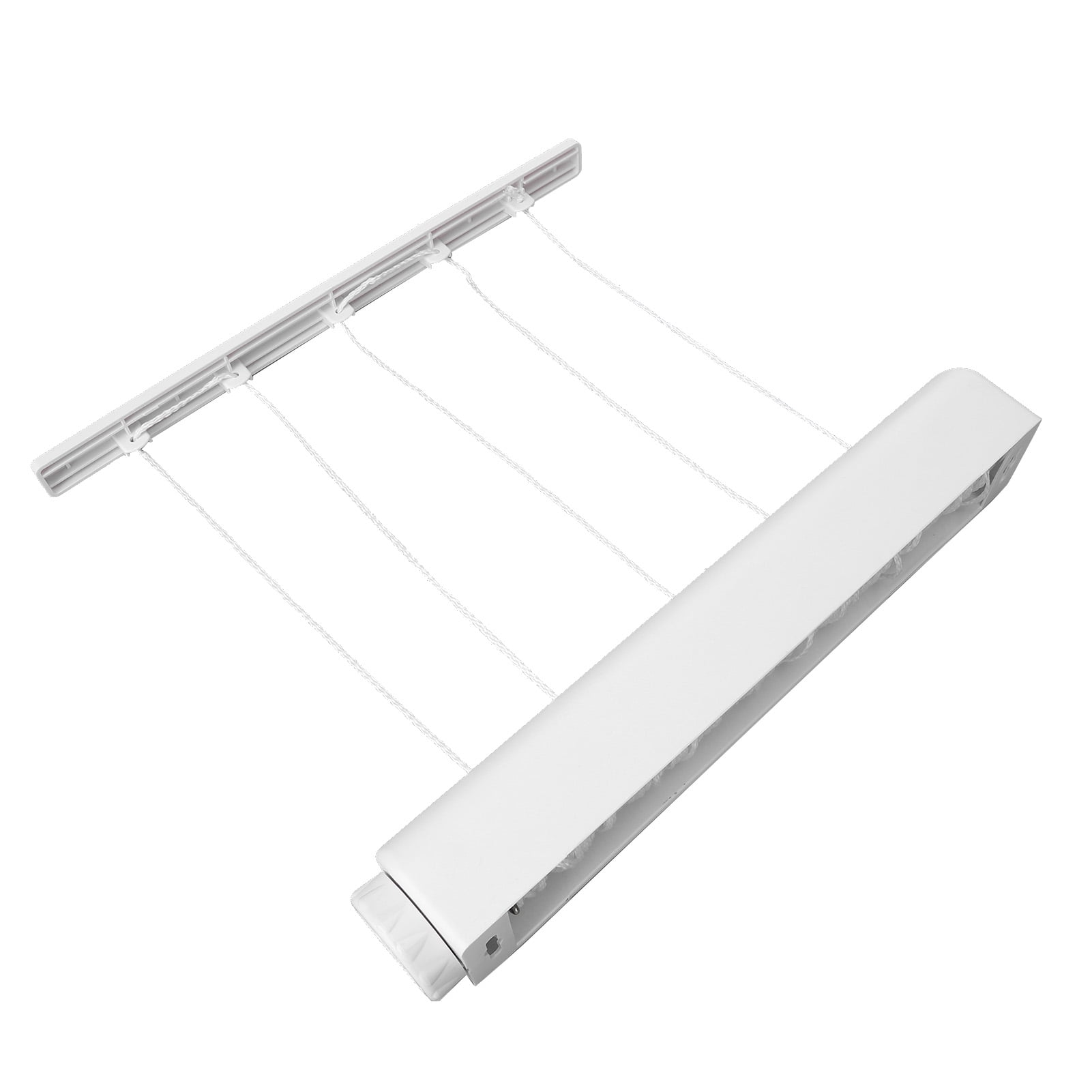 Retractable Clothesline, Wall Mount Easy Installation 5 Line