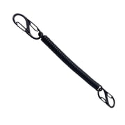 Retractable Coiled Tethers with Carabiner Outdoor Hiking Camping Antilost Keychains Backpacks Spring Belt Fishing Lanyard