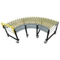 thumbnail image 1 of Retractable Conveyor Belt Conveyor for Loading Unloading Rollers Portable Expandable Conveyor 47" to 177", 1 of 12