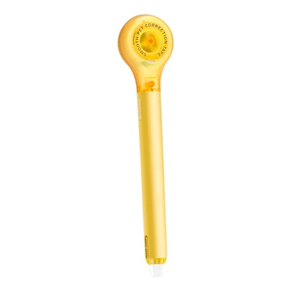 Retractable Correction Tape Pen – Portable, Smooth Gel-like Application with Replaceable PET Tape, Comfortable Grip, and Protective Nozzle