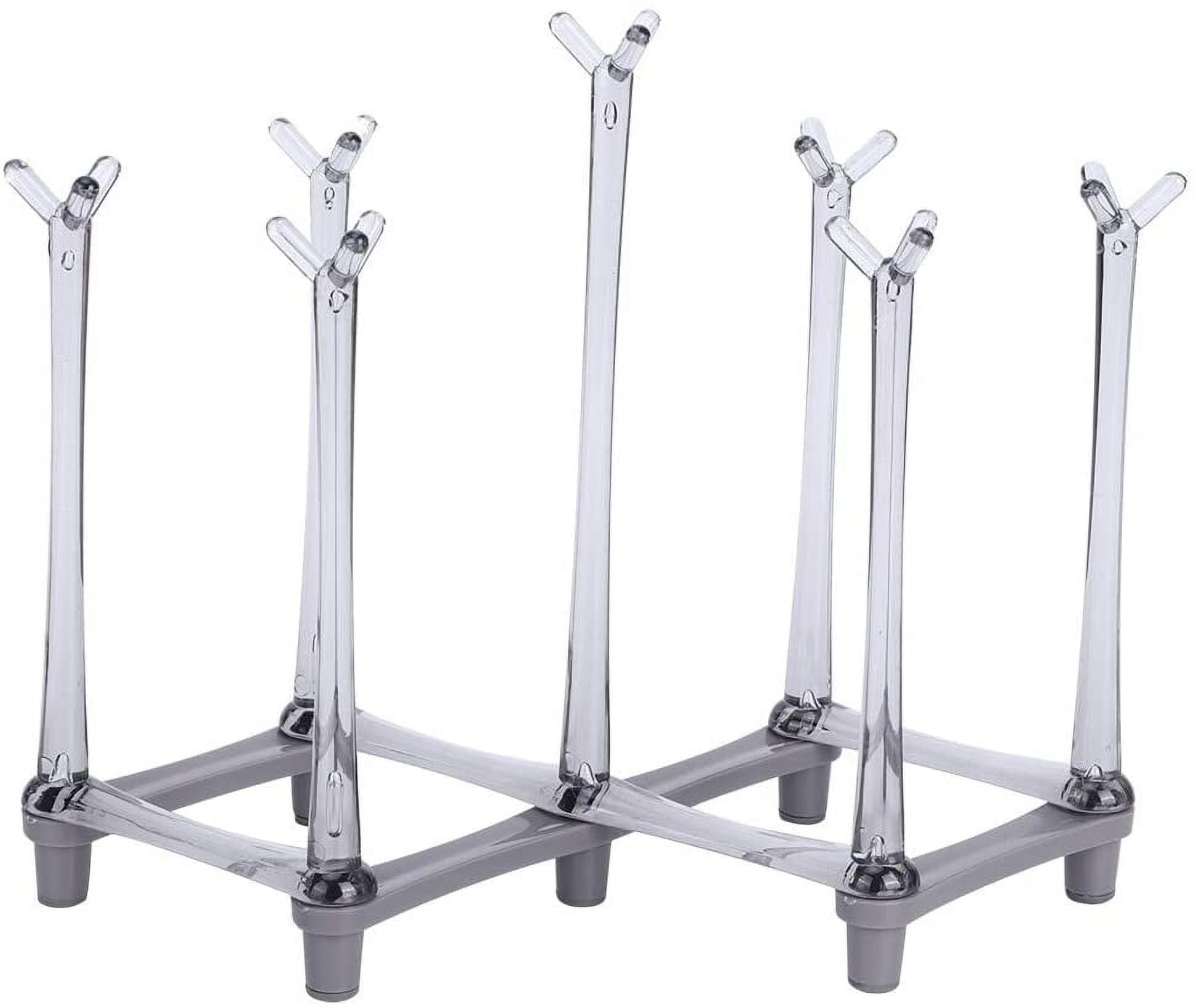 Retractable Cup Holder Bottle Drying Rack Home Plastic Kitchen Cup