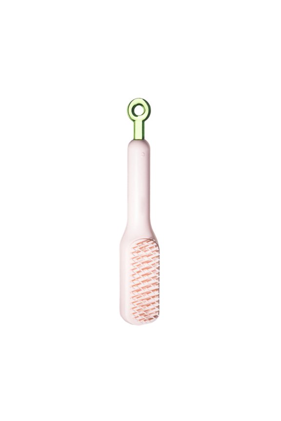 Retractable Cushion Massage Brush, Self Cleaning Air Cushion Comb with Retractable Bristles, Easy Clean Anti Static Hair Brush for All Hair Types, Portable Detangling Comb for Home and Travel