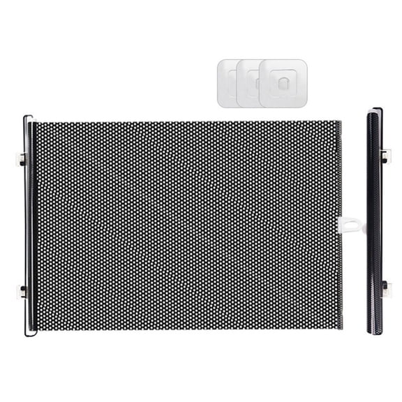 Retractable Dog Gate For Small Pet Stair Barrier Flexible Indoor Outdoor Use Fit Narrow Space Childproofing Hallways