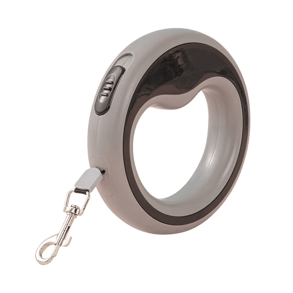 Retractable Dog Lead Heavy-Duty Extendable Dog Leads Strong Nylon Tape Leash One-Handed Brake Lock Tangle-Free Design for Small