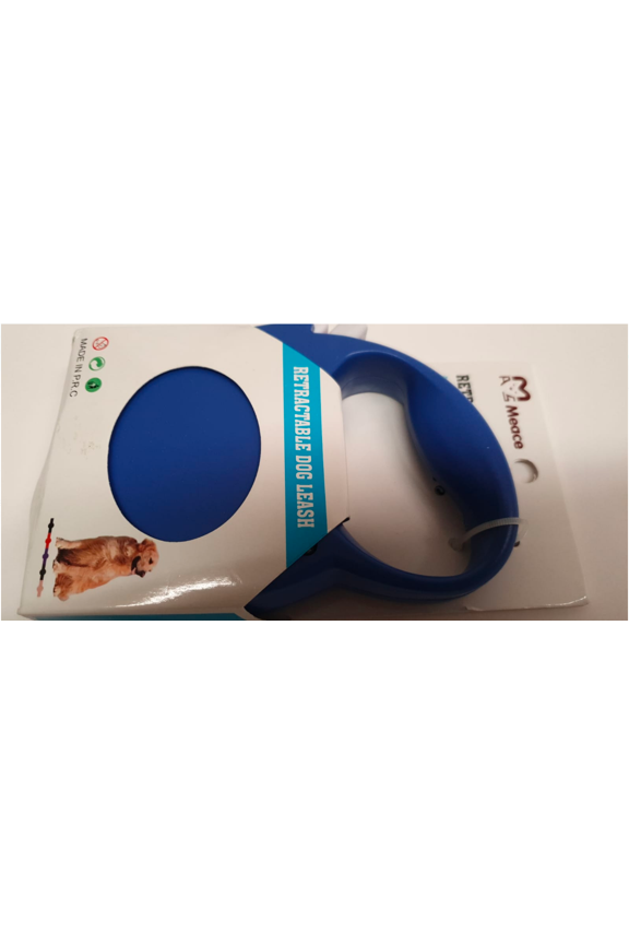 Retractable Dog Leash - 10 ft (Blue)