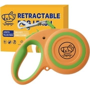 Retractable Dog Leash 16 FT for Dogs up to 110 lbs Strong Nylon Tape Without One Hand Brake Pause Lock Locks