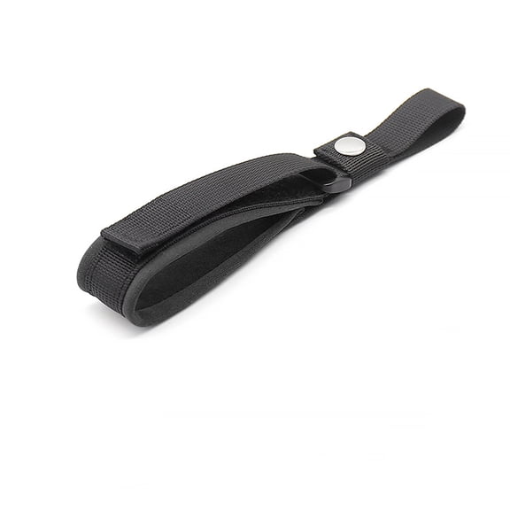 Retractable Dog Leash, Hands-Free Wrist Strap Automatic Extending Lead for Walking Running Exercise Adjustable Safety Nylon Cord Comfortable Grip Outdoor Accessory Black
