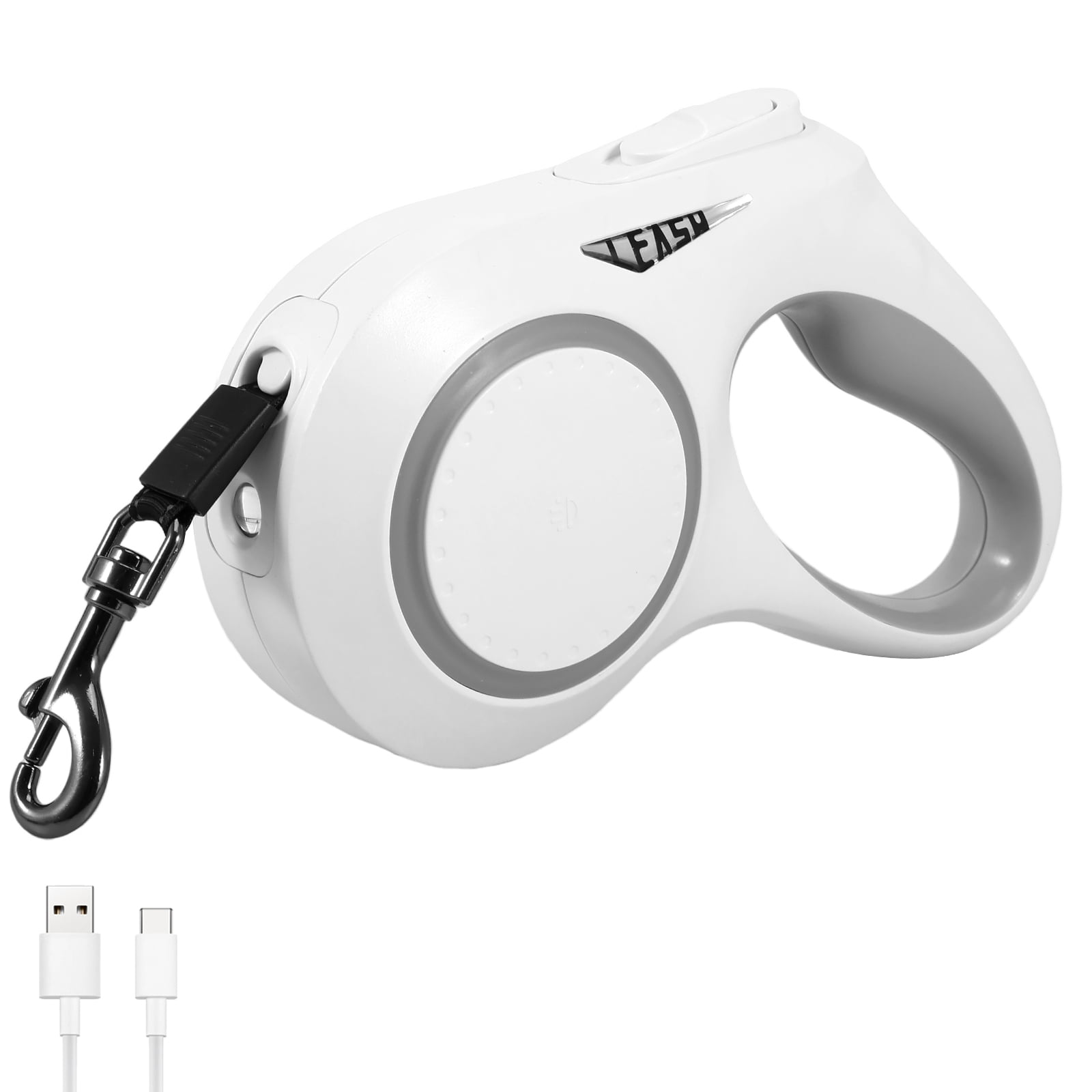 Retractable Dog Leash with LED Light 16ft Retractable Walking Leash