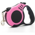 thumbnail image 1 of Retractable Dog Leash for Medium - Small Dogs and Cats 16FT Tangle Free, Heavy Duty Walking Leash with Anti Slip Handle, Pause and Lock Strong Nylon Tape, Store Dog Leash Retractable(Pink), 1 of 7