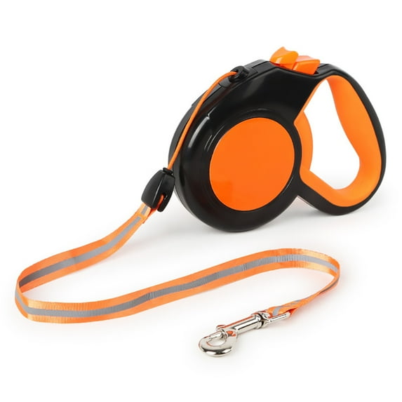 Retractable Dog Leash Reflective 360°Tangle-Free Pet Walking Leash 16ft for Heavy Duty Dogs