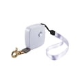 thumbnail image 1 of Retractable Dog Leash for Small Dogs and Cats, Anti-Pull Strong Nylon Tape with Hands-Free Wrist Strap, Mini Portable Walking Leash with One-Hand Brake for Safe Control, 1 of 4