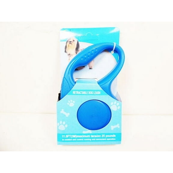 Retractable Dog Leash Small Dogs Puppy Pet Cat Leashes 15lbs Blue