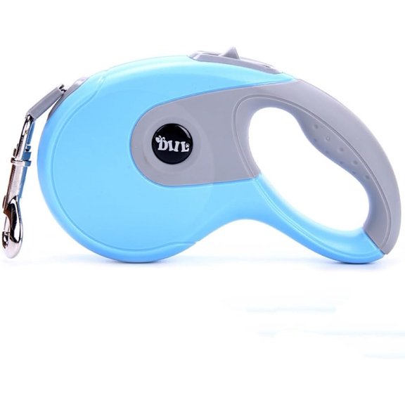 Retractable Dog Leash with One-Button Control, 5-8Meter Length, Available in Orange, Green, Blue, Pink Colors (Orange, 16.4 feet(5M)