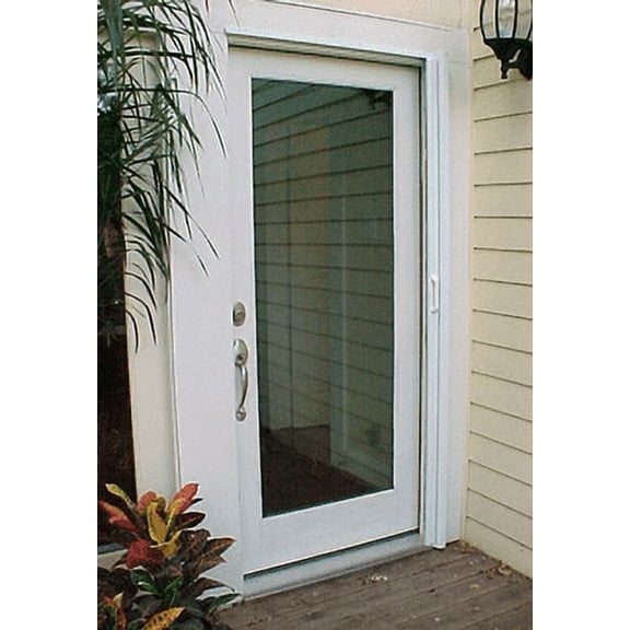 Retractable Door Screen, Single, Standard Size, Signature Colour, Magnet Catch, Up to 84"h x 48"w