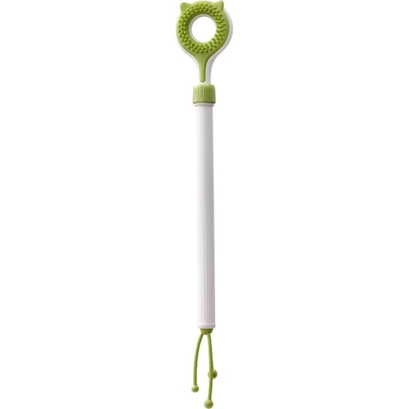 Retractable Double-sided Pet Scratcher 2-in-1 Cat Massage Wand Interactive Cat Teaser Toy