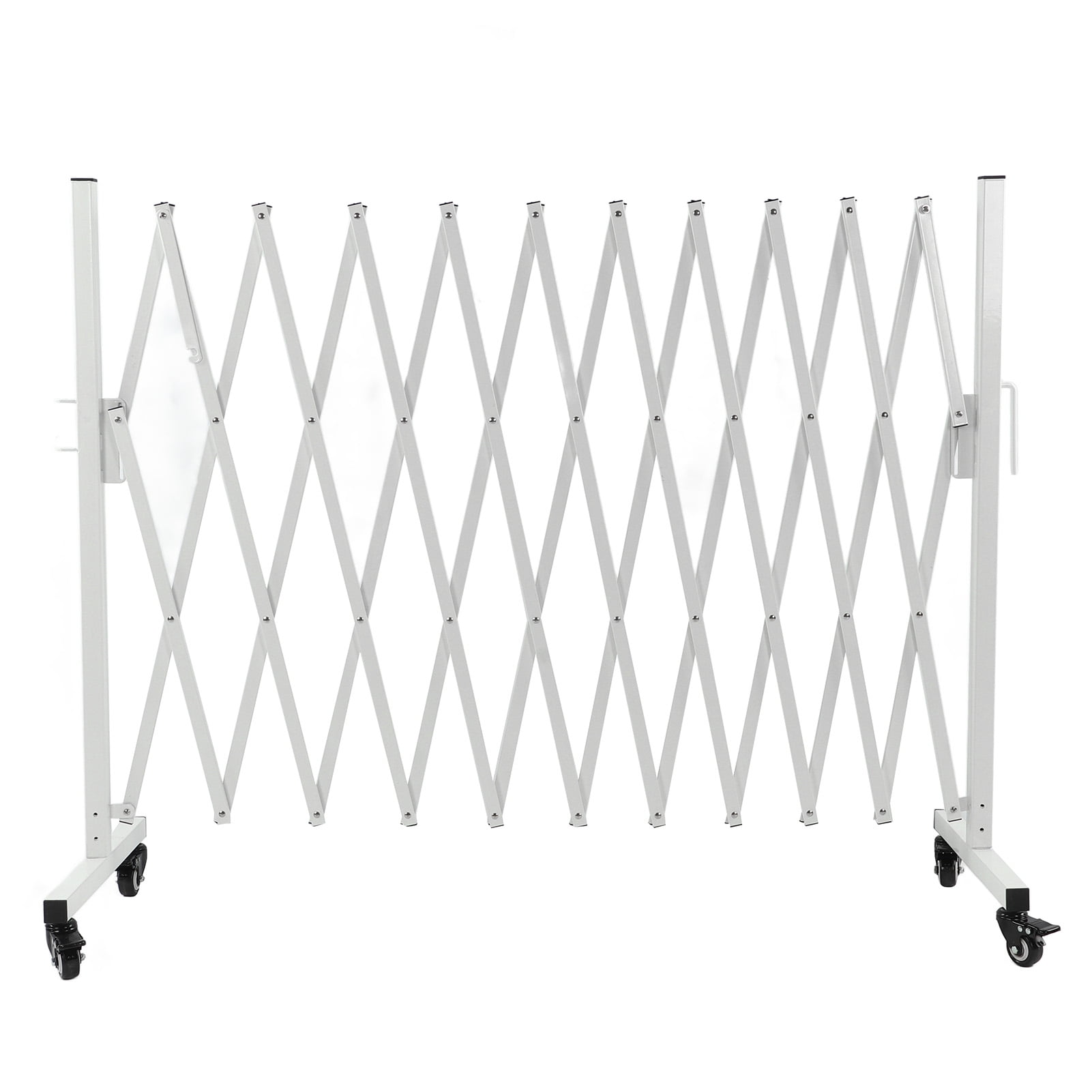 Retractable Driveway Gate, Metal Expandable Barricade Gate Aluminum