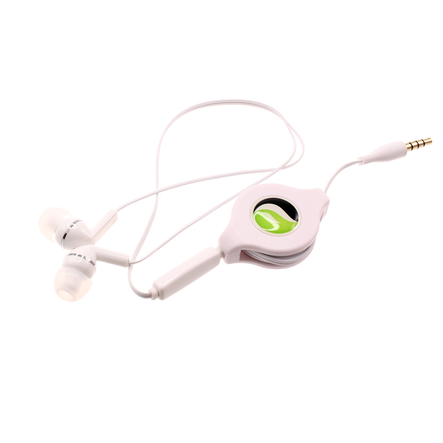 Retractable Earphones Compatible With Motorola Moto G Power 5G (2020,2021,2022,2023,2024,2025,2026) - Headphones Hands-free Headset 3.5mm w Mic