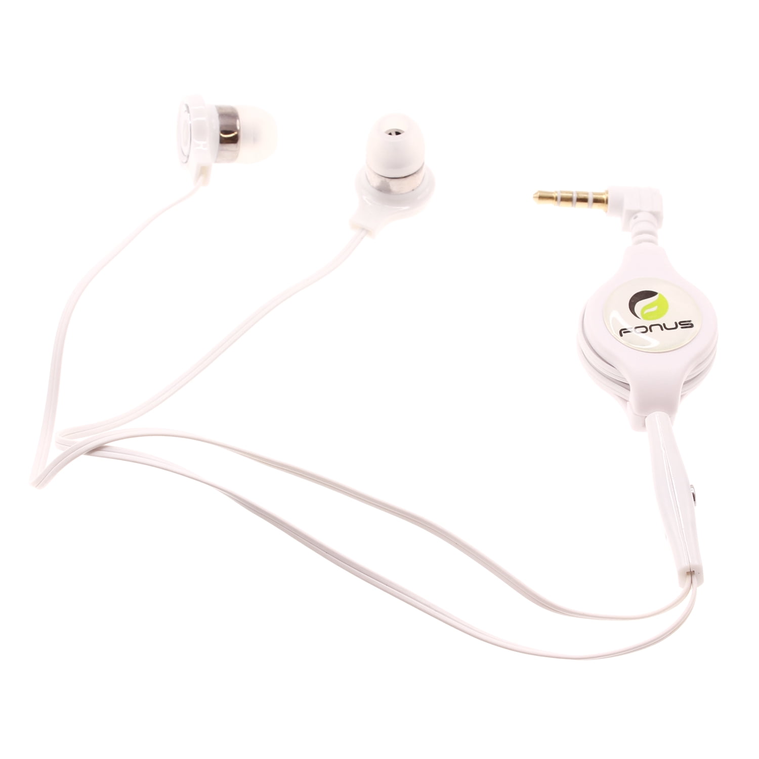 Retractable Earphones Headphones for Motorola Moto G 5G (2022)/Moto G 5G (2023)/Moto 5G (2024)/Moto 5G (2025) - Hands-free Headset Handsfree Earbuds Earpieces Microphone