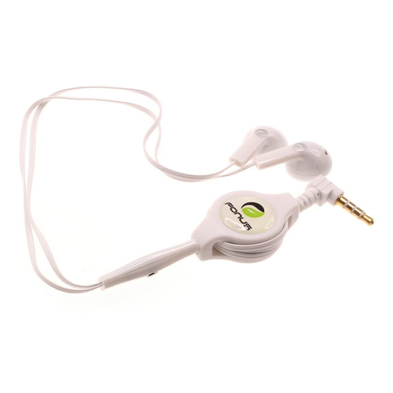 Retractable Earphones for Nokia C200 Phone, Nokia T20/T21 Tablet - Headphones Hands-free Headset Handsfree Earbuds Earpieces for Nokia C200 Phone, Nokia T20/T21 Tablet