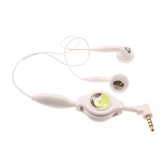 Retractable Earphones for TCL 30 Z/30 T - Headphones Hands-free Headset 3.5mm w Mic Earbuds Earpieces for 30 Z/30 T