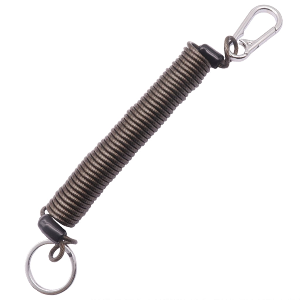 Retractable Elastics Keychains Retractable Spring Coiled Stretchy ...