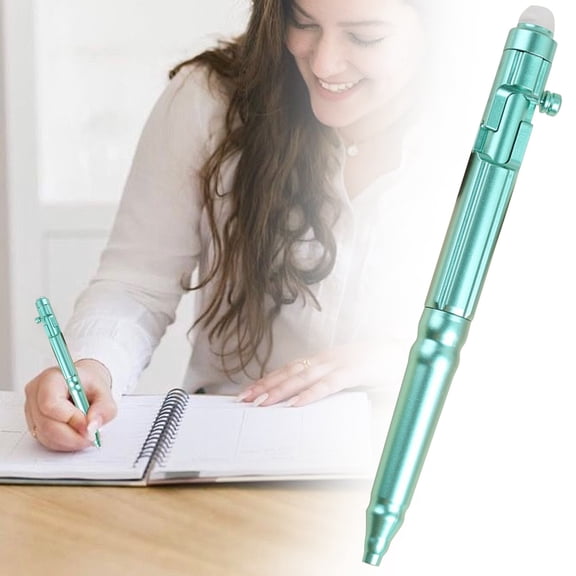 Retractable Erasable Gel Pens, 0.5Mm Fine Point Erasable Pen, Smooth Writing for Note Taking Marking Planner Crossword Puzzles, 3 Ml (Green)