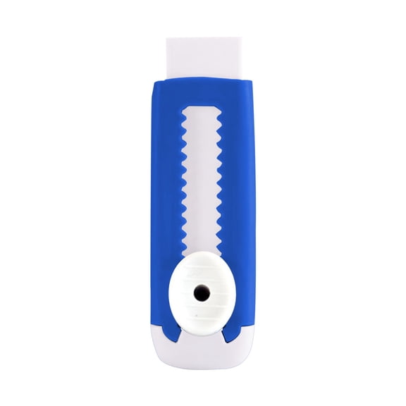 Retractable Eraser, Sliding Pencil Erasers with Replacement, Push Pull Rubber Erase Stick for Classroom Home Drawing Office Use