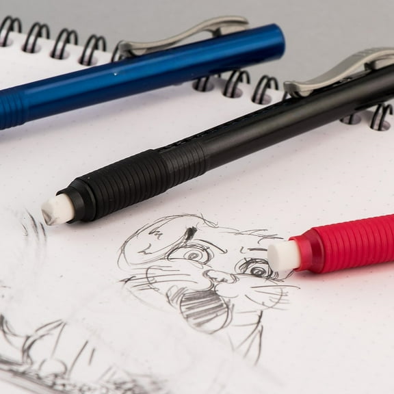 Retractable Eraser with Grip