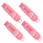 20 X Pencil Top Erasers - Classic Pink Rubbers For School, Office, Art, & Drawing