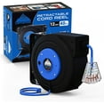 Retractable Extension Cord Reel Ceiling or Wall Mount 12 Gauge