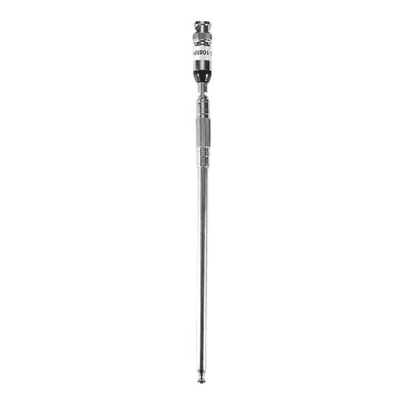 Retractable FM Walkie Talkie Antenna Radio Antenna 76-108MHz BNC Interface Antenna