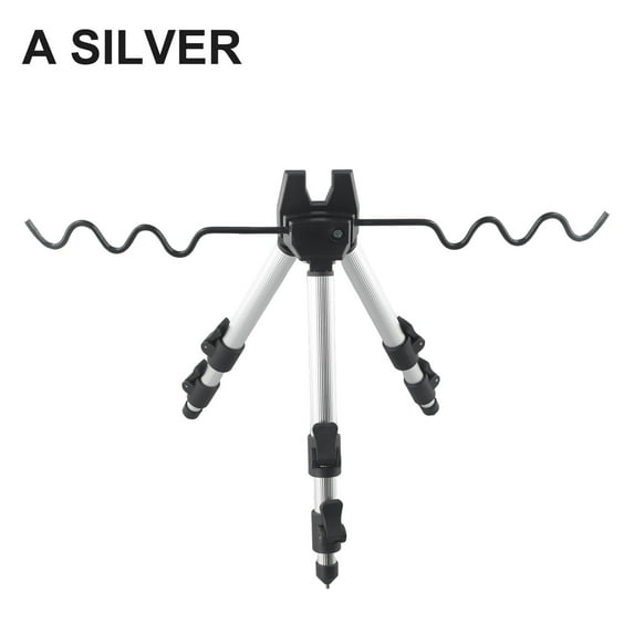 Retractable Fishing Bracket Tripod Aluminum Foldable Fishing Rod Pole Holder