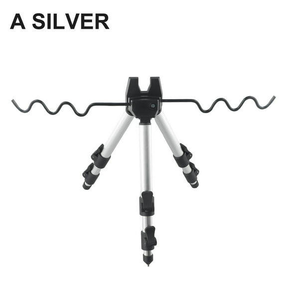 Retractable Fishing Bracket Tripod Aluminum Foldable Fishing Rod Pole Holder