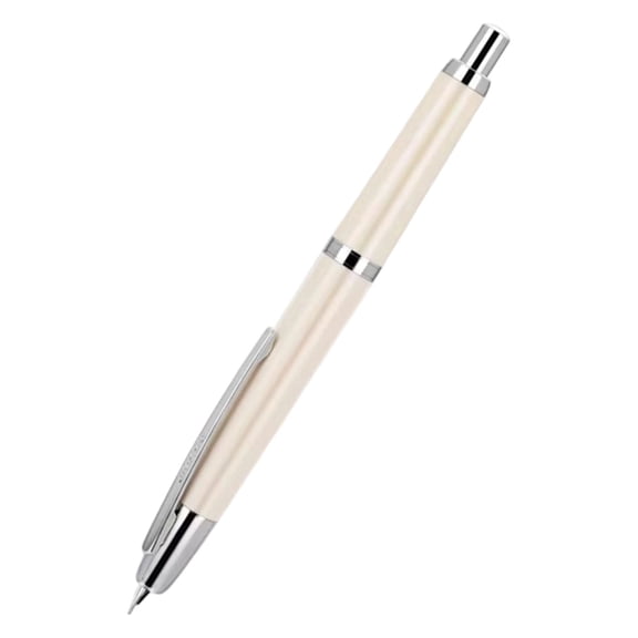 Retractable Fountain Pen,Fine Nib with Refillable Ink Converter,Smooth Writing Click Fountain Pen,Cute Writing Pen,Click-To-Write Pen for Writing,Journaling,Sketching,Drawing,Doodling,(F,5.47 in)