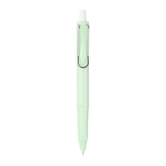 B Slim Press Mechanism Fountain Pen 0.38Mm Ultra Fine Nib For Smooth Daily Writing & Calligraphy Practice #X58yt
