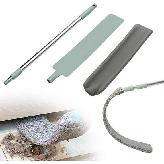 Retractable Gap Dust Cleaner, 2025 New Extendable Microfiber Duster with Bendable & Removable Head, Washable Dusting Brush for Home, Kitchen, Car & Hard-to-Reach Areas (1)