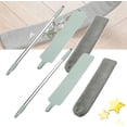thumbnail image 1 of Retractable Gap Dust Cleaning Artifact, Extendable Microfiber Duster with Bendable Head, Under Furniture & Hard-to-Reach Areas, Reusable Washable Dusting Wand for Home (2pcs), 1 of 8