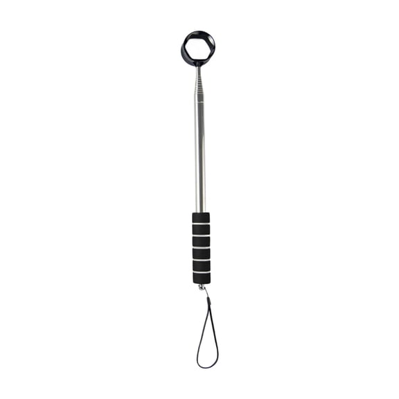 Retractable Golf Ball Retriever, Telescopic Stainless Steel Golf Ball Pick-Up Tool, Lightweight Golf Ball Grabber with Non- Grip,15.8-106Inch