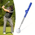 thumbnail image 1 of Retractable Golf Swing Training Aid, Right-Handed Golf Swing Trainer with Click Feedback, Tempo Stick Golf to Improve Strength & Tempo with Arm Band, Ideal for Beginners, Indoor & Outdoor Use, 1 of 3