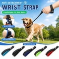 thumbnail image 1 of Retractable Hands Free Dog Leash Wrist Band for Outdoor Walking and Training with Adjustable Safety Wrist Strap and Anti-Slip Grip for Small to Medium Pets, Black, 1 of 7