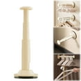 thumbnail image 1 of Retractable Hanger Holder for Laundry Room, Wall Mount Organizer Rack for Lightweight Clothes, No-Drill Suction Cup Extendable Laundry Hook Rod, Keep Empty Hangers Handy, 1 Pcs, 8.07x2.75", 1 of 8