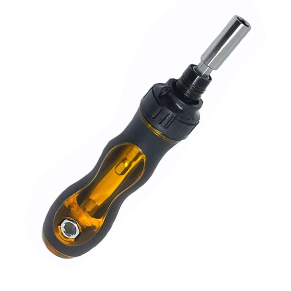 Retractable Hexagonal Key Adjustable Screwdriver Handle With Secure Locking Mechanism For Professional Car Repair