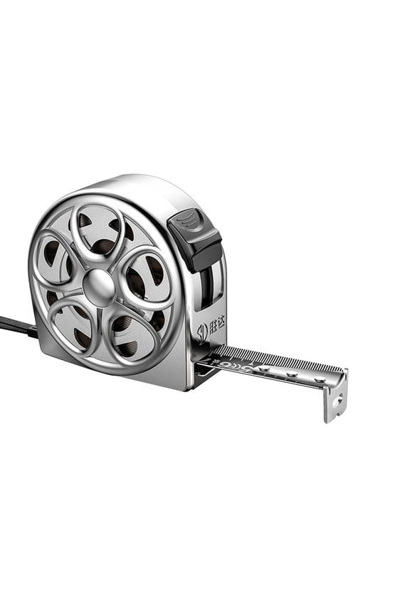 Retractable Hollow Tape Measure - 3M/10FT Watertight Rust-Proof High-Precision Steel Ruler, Compact Keychain Design for Home, Office, and DIY Measurement Tools