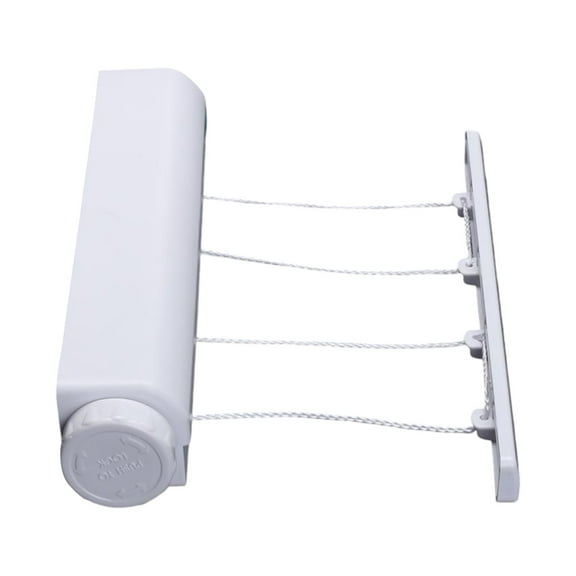 Retractable Indoor Wall Mounted Hanger Rope Flexible Clothesline Drying Towel Rack Bathroom Clothes Dryer for Efficient Home Organization